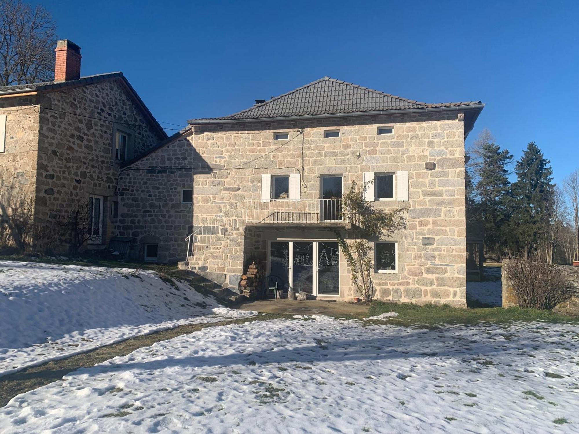 Ferme Au Calme A 15Mn Du Chambon Sur Lignon Villa Saint-Jeures Exterior photo